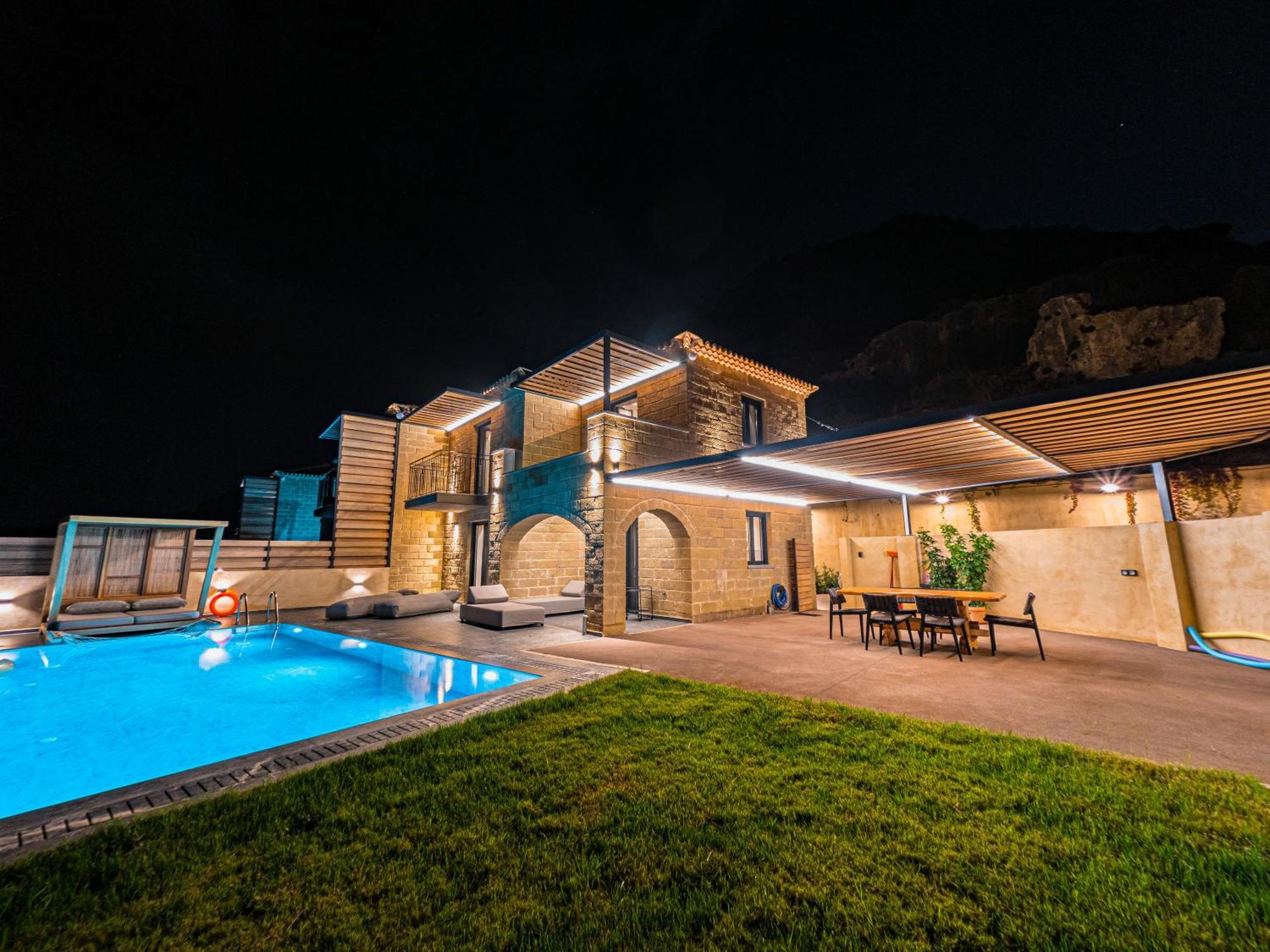 Villa Mani Theasis Stoúpa Exterior foto